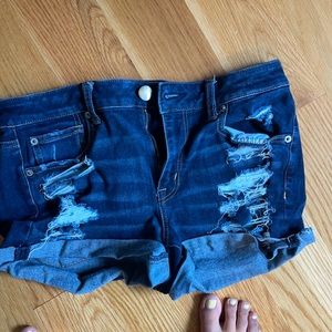 American eagle jean shorts